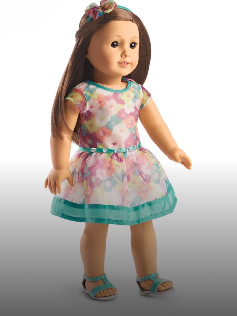 American Girl Bright Blooms Dress